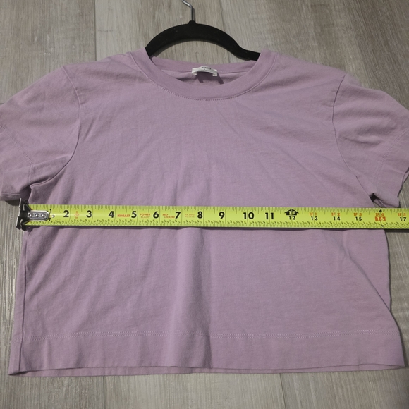 Wilfred Soft Purple Crop Top - Picture 3 of 5